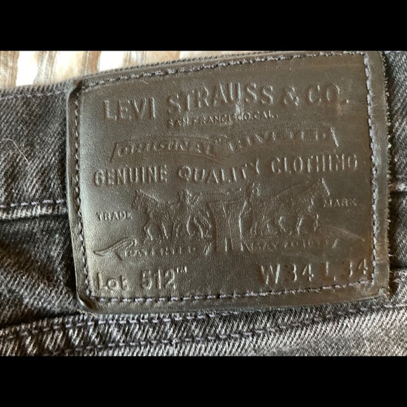 VINTAGE LEVI CHECKERED JEANS - Picture 4 of 5